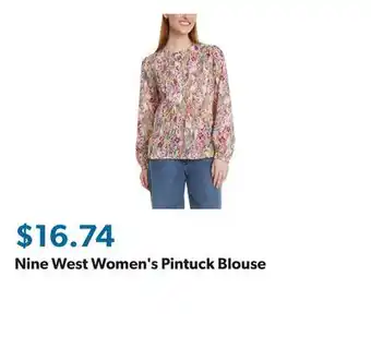Sam's Club Nine West Women's Pintuck Blouse offer