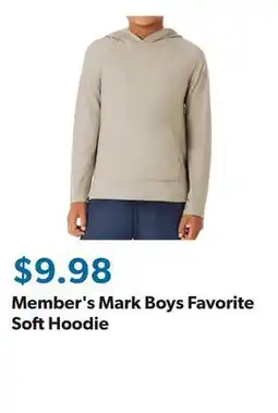 Sam's Club Member's Mark Boys Favorite Soft Hoodie offer