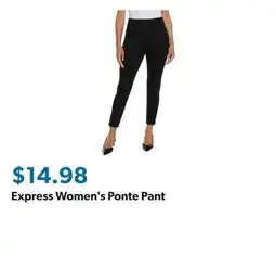 Sam's Club Express Women's Ponte Pant offer
