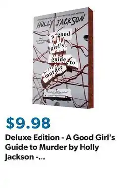 Sam's Club Deluxe Edition - A Good Girl's Guide to Murder by Holly Jackson - Book 1 of 3, Paperback offer