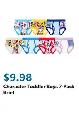 Sam's Club Character Toddler Boys 7-Pack Brief offer