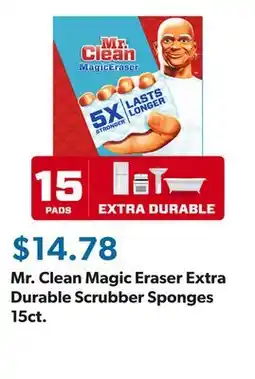 Sam's Club Mr. Clean Magic Eraser Extra Durable Scrubber Sponges 15ct offer