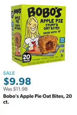 Sam's Club Bobo's Apple Pie Oat Bites, 20 ct offer