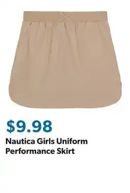 Sam's Club Nautica Girls Uniform Performance Skirt offer
