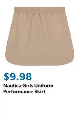 Sam's Club Nautica Girls Uniform Performance Skirt offer