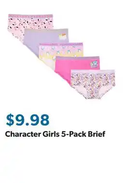 Sam's Club Character Girls 5-Pack Brief offer