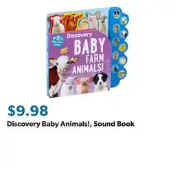 Sam's Club Discovery Baby Animals!, Sound Book offer