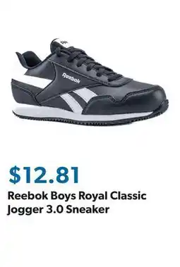 Sam's Club Reebok Boys Royal Classic Jogger 3.0 Sneaker offer