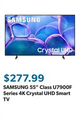Sam's Club SAMSUNG 55 Class U7900F Series 4K Crystal UHD Smart TV offer