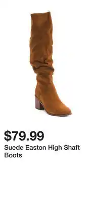 TJ Maxx Suede Easton High Shaft Boots offer