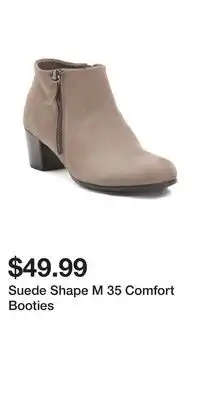 TJ Maxx Suede Shape M 35 Comfort Booties offer