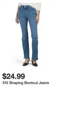 TJ Maxx 315 Shaping Bootcut Jeans offer