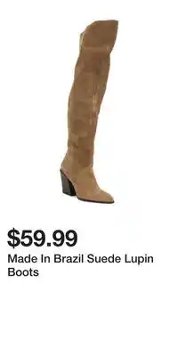 TJ Maxx Made In Brazil Suede Lupin Boots offer