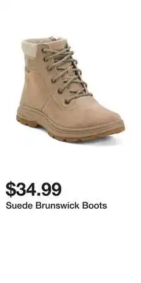 TJ Maxx Suede Brunswick Boots offer
