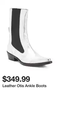 TJ Maxx Leather Otis Ankle Boots offer