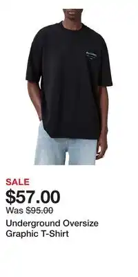 Nordstrom Underground Oversize Graphic T-Shirt offer