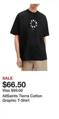 Nordstrom AllSaints Tierra Cotton Graphic T-Shirt offer