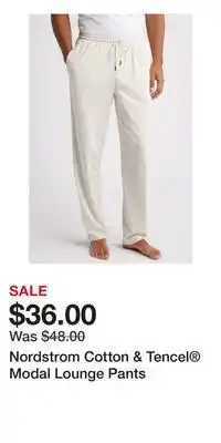 Nordstrom Nordstrom Cotton & Tencel Modal Lounge Pants offer