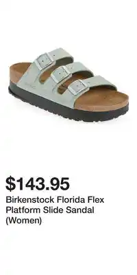 Nordstrom Birkenstock Florida Flex Platform Slide Sandal (Women) offer