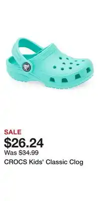 Nordstrom CROCS Kids' Classic Clog offer