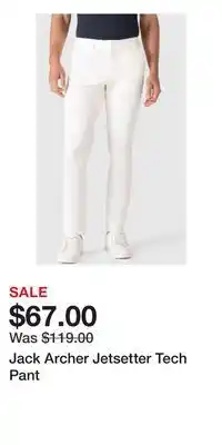 Nordstrom Jack Archer Jetsetter Tech Pant offer