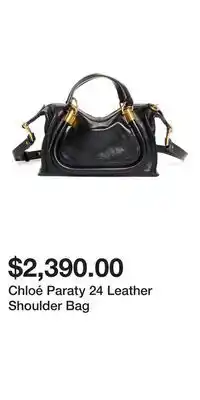Nordstrom Chloé Paraty 24 Leather Shoulder Bag offer