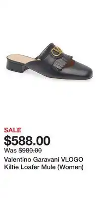 Nordstrom Valentino Garavani VLOGO Kiltie Loafer Mule (Women) offer