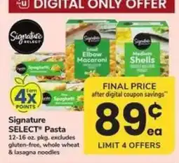 Safeway Signature Select Pasta offer