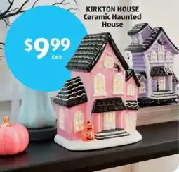 Aldi Kirkton house ceramic haunted house offer