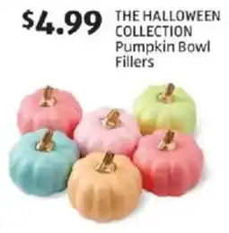 Aldi The halloween collection pumpkin bowl fillers offer