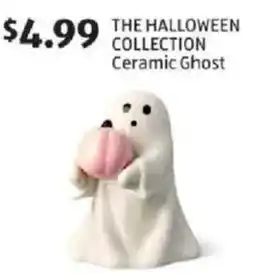 Aldi The halloween collection ceramic ghost offer