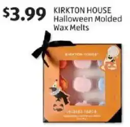 Aldi Kirkton house halloween molded wax melts offer