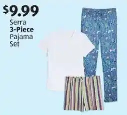 Aldi Serra pajama set offer