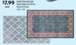 Aldi Kirkton house washable kitchen accent rug offer