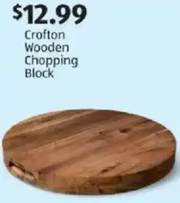 Aldi Crofton wooden chopping block offer