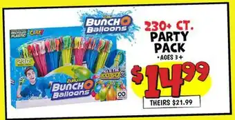 Ollie's PARTY PACK offer
