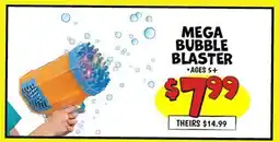 Ollie's MEGA BUBBLE BLASTER offer