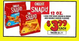 Ollie's CHEEZ-IT SNAPD offer