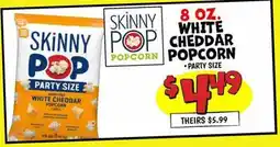 Ollie's SKiNNY POP CHEDDAR POPCORN offer