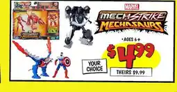 Ollie's MARVEL MECHSTRIKE MECHASAURS offer