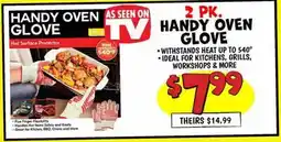 Ollie's 2 PK. HANDY OVEN GLOVE TV offer