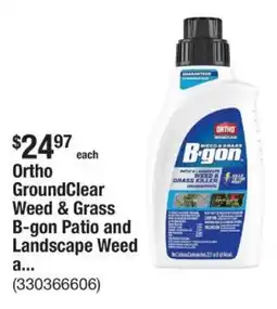 The Home Depot Ortho GroundClear Weed & Grass B-gon Patio and Landscape Weed a... offer