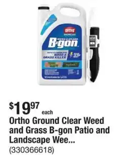 The Home Depot Ortho Ground Clear Weed and Grass B-gon Patio and Landscape Wee... offer