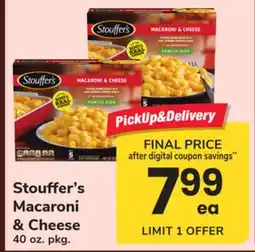 ACME Stouffer's Macaroni & Cheese offer