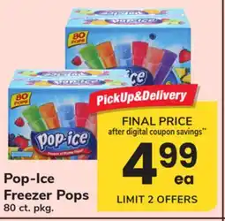 ACME Pop-Ice Freezer Pops offer