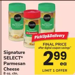 ACME Signature SELECT Parmesan Cheese offer