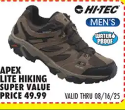 Big 5 Hi-Tec Apex Lite Men's Waterproof Hiking Shoes offer