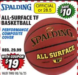 Big 5 Spalding All-Surface TF Basketball offer