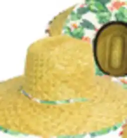 Big 5 Goldcoast Sunwear Lever 4.5 Brim Straw Lifeguard Hat offer