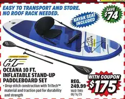 Big 5 Hydro-Force Oceana 10' Inflatable Convertible Stand-Up Paddleboard Set offer
